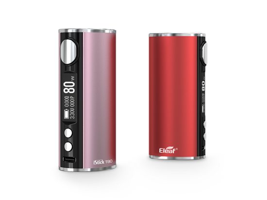 iStick t80w TC pink or red